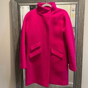J. Crew Italian Stadium Cloth Cocoon Coat